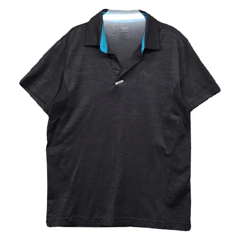 [BUNJANG] Wilson Grey Performance Training Short Sleeve Polo Shirt Size 95 / 윌슨 그레이 기능성 트레이닝 반팔 카라티 95