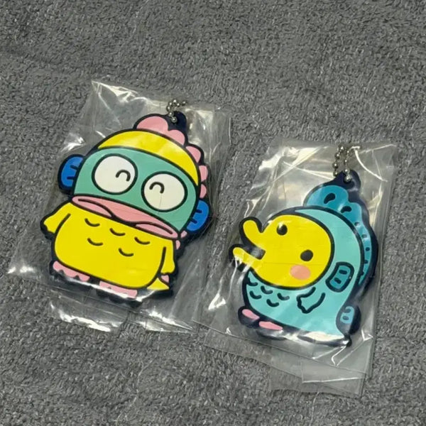 [BUNJANG] Tamagotchi x Sanrio Collaboration Keychain (Hangyodon) / 다마고치 X 산리오 콜라보 키링 (한교동)