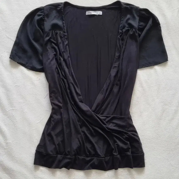 [BUNJANG] Vintage Black Oriental Top / 빈티지 블랙 오리엔탈 탑
