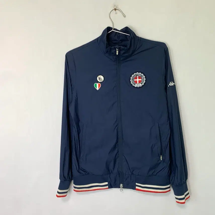 [BUNJANG] Kappa Vintage Y2K Turin Two-Zip Windbreaker Jacket / 카파 빈티지 y2k 이탈리아 토리노 투지퍼 바람막이 빈티지 유니폼