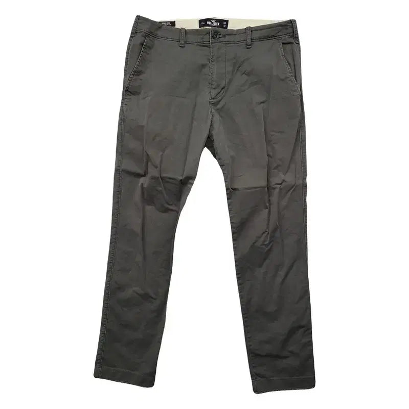 [BUNJANG] Hollister Grey Casual Cotton Pants W33 L32 / 홀리스터 그레이 캐주얼 면바지 W33 L32