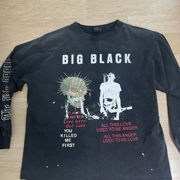 [BUNJANG] Donut Revenge Rock Band Vintage Long Sleeve T-Shirt / 도넛리벤지 / 락 밴드 빈티지 롱슬리브 긴팔 / 3