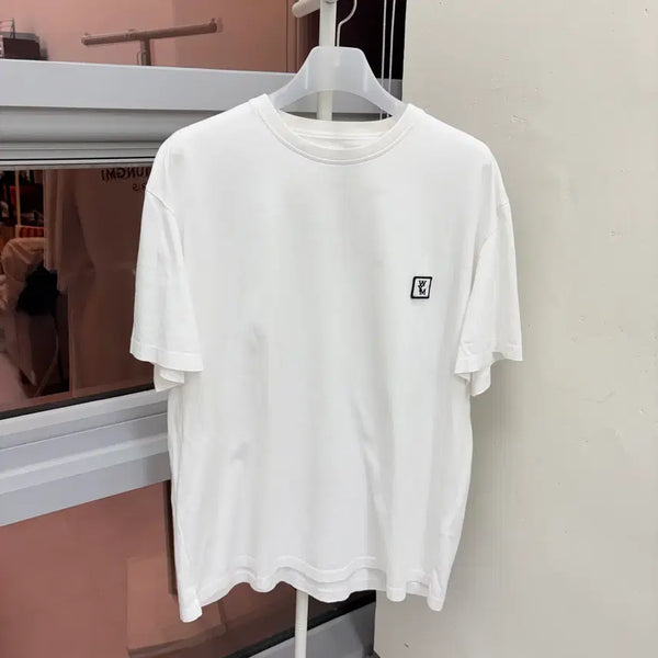 [BUNJANG] Wooyoungmi Back Logo Short Sleeve T-Shirt Size 54 / [54 size] *정품* 우영미 백로고 반팔티