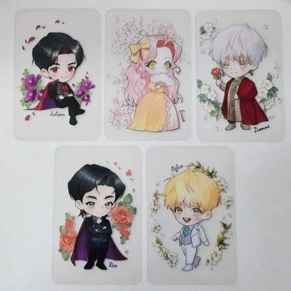 [BUNJANG] I Was the Male Lead's Girlfriend Webtoon Event Goods Photocard Bundle Set / 나는 남주의 전여친이었다 웹툰 이벤트 굿즈 만화 로판 포카