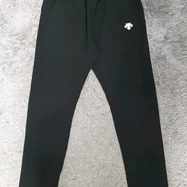 [BUNJANG] Descente Cotton-Fleece Pants Black M / 데상트 바지 기모 팬츠 블랙 m