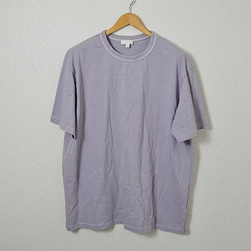 [BUNJANG] COS Oversized Short Sleeve T-Shirt Lavender XL / 코스 COS 옴므 반팔 티셔츠 오버사이즈 라벤더 XL