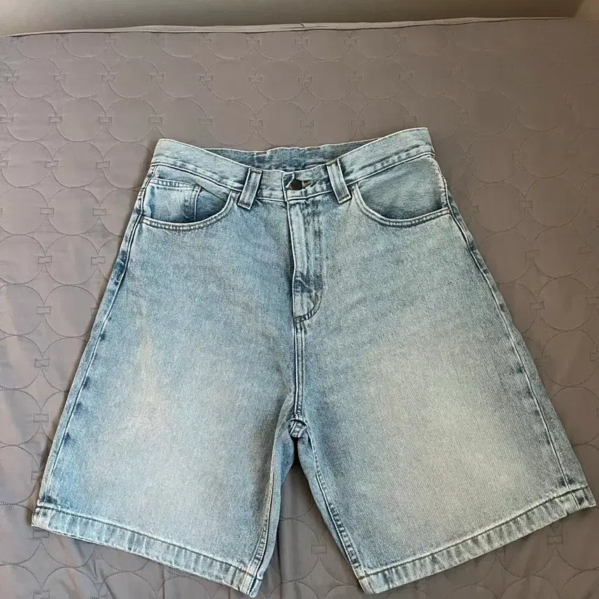 [BUNJANG] Carhartt WIP Brandon Shorts Heavy Bleached S / 칼하트윕 브랜든 쇼츠 헤비 원 블리치드 S