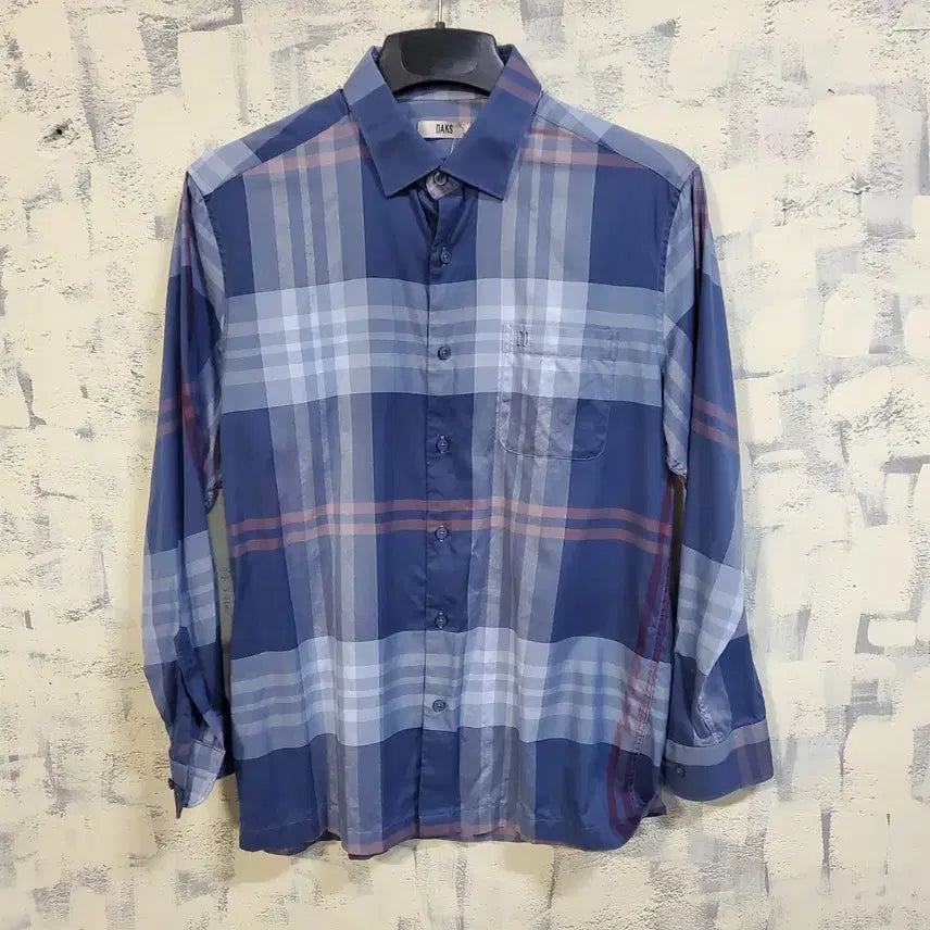 [BUNJANG] Daks Checkered Shirt (Size 100) / 닥스 체크 남방 셔츠 100