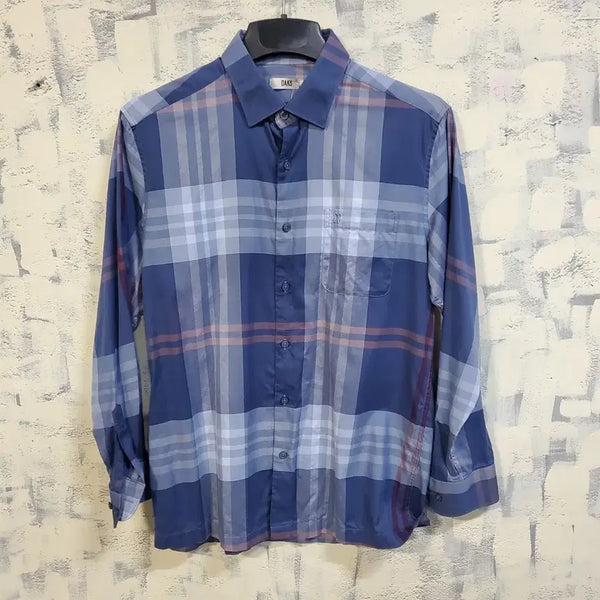 [BUNJANG] Daks Checkered Shirt (Size 100) / 닥스 체크 남방 셔츠 100