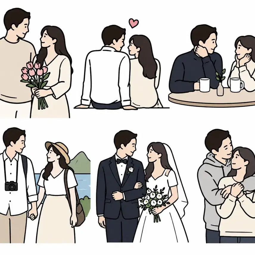 [BUNJANG] Custom Portrait & Pet Illustration Service / 그림 그려드립니다 (설명글 꼭 확인)