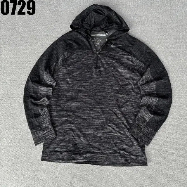 [BUNJANG] Nike Dri-FIT Hoodie Black L / 나이키 드라이핏 후드티 블랙 L