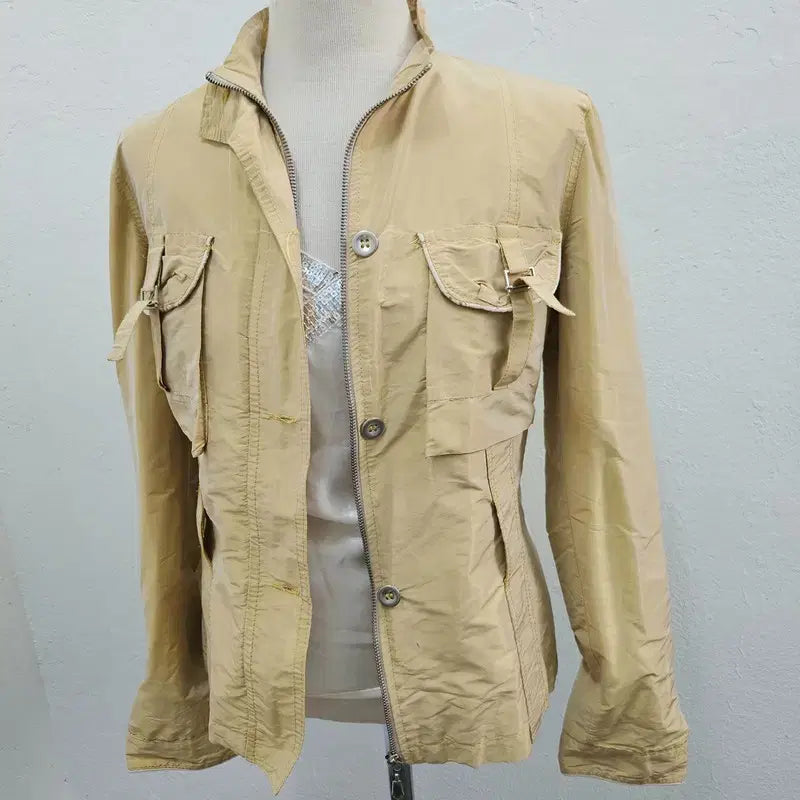 [BUNJANG] VITTORIO ITALY Women's Field Jacket Khaki / VITTORIO ITALY 필드/야상 여 42-S J6613