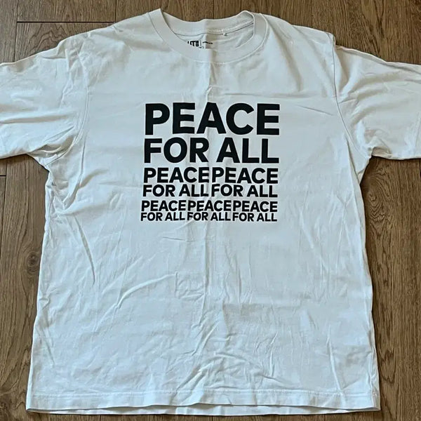 [BUNJANG] Uniqlo Peace for All T-Shirt XL / 유니클로 peace for all XL