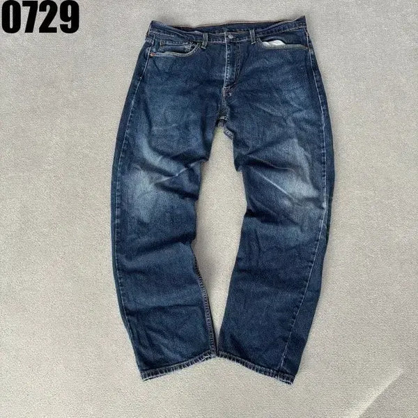 [BUNJANG] Levi's 501 Dark Wash Jeans XL / 리바이스 청바지 501 다크블루 워싱 XL
