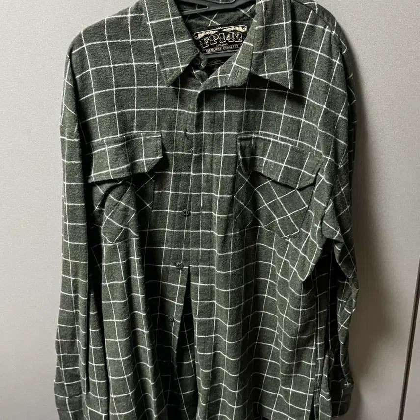 [BUNJANG] FP142 Checkered Shirt / FP142 체크 셔츠