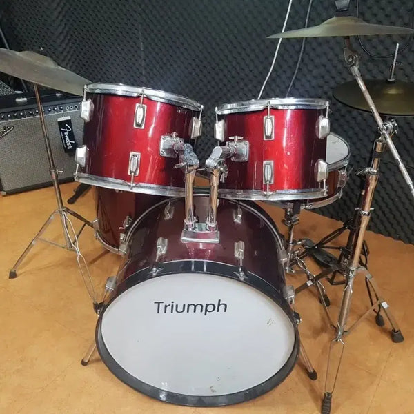 [BUNJANG] Practice Drum Set Full Set with Cymbals and Pedals / 드럼세트
