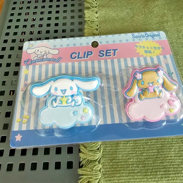 [BUNJANG] Sanrio Cinnamoroll Magnet Clip / 모카 시나모롤 자석 집게, 시나모롤 집게, 시나모롤 자석집게