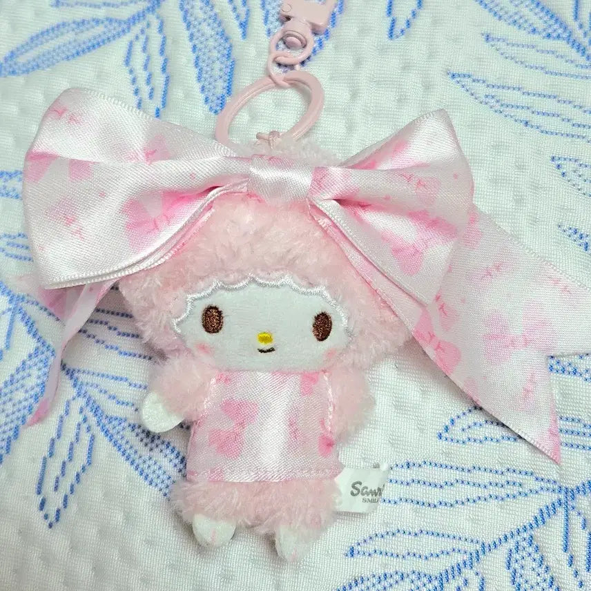 [BUNJANG] My Melody 50th Anniversary Ribbon Princess Series Piano Keychain / 마이멜로디 50주년 리본 공주 시리즈 피아노 키링