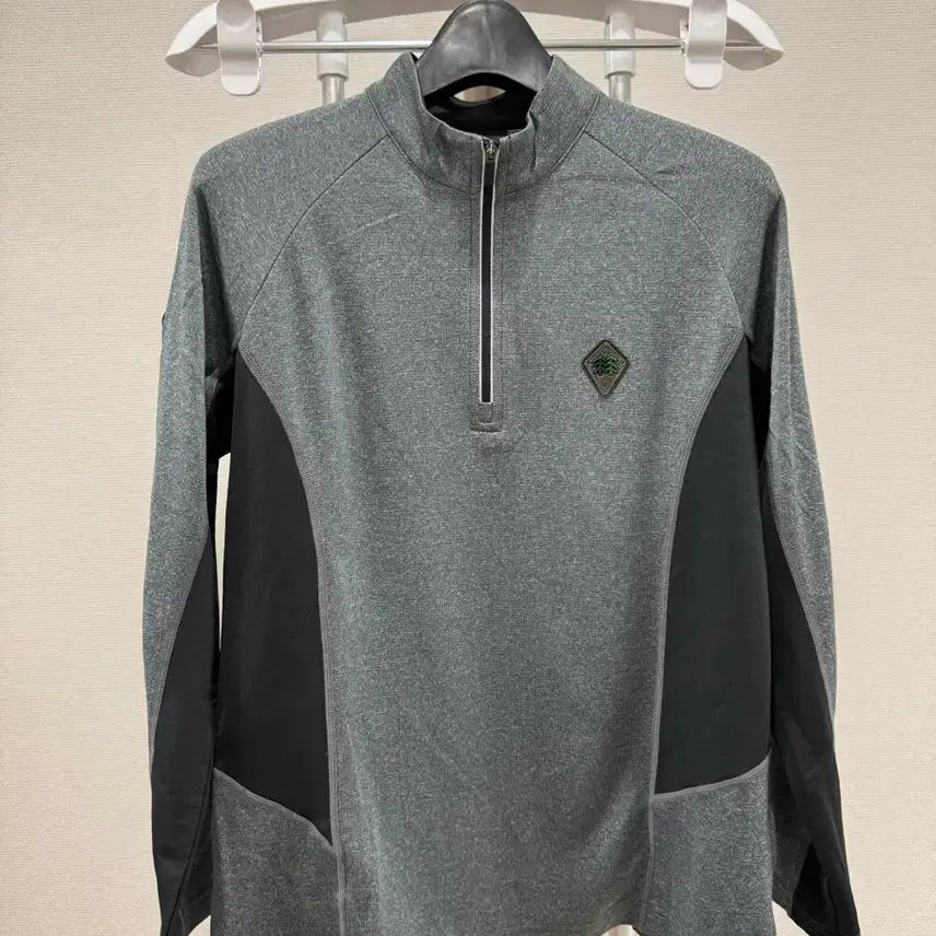 [BUNJANG] KOLON SPORT Half Zip Long Sleeve T-Shirt Size M / 코오롱스포츠 반집업 긴팔티셔츠 95사이즈