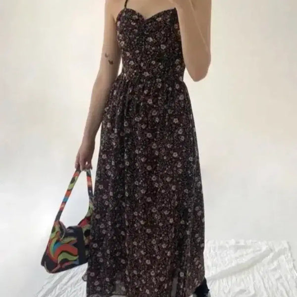[BUNJANG] Ruru Seoul Jasmine Double Chiffon Dress / 루루서울 Jasmine Double Chiffon Dress_자스민 더블 쉬폰 드레스