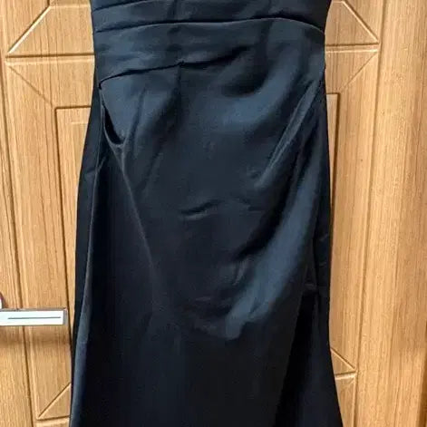 [BUNJANG] Black Long Wedding Photoshoot Dress / 블랙 롱 웨딩 촬영 드레스