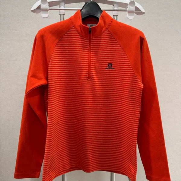 [BUNJANG] Salomon Women's Half-Zip Long Sleeve T-Shirt Size S / 살로몬 여성 반집업 긴팔티셔츠 90사이즈