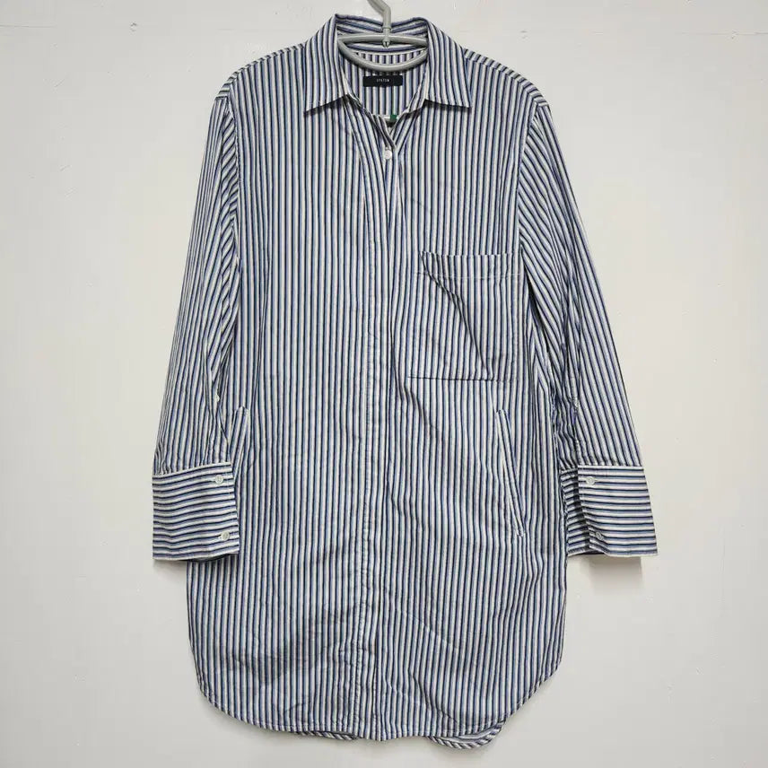 [BUNJANG] System Official Oversized Long Shirt / 정품 한섬 시스템 오버핏 롱 남방
