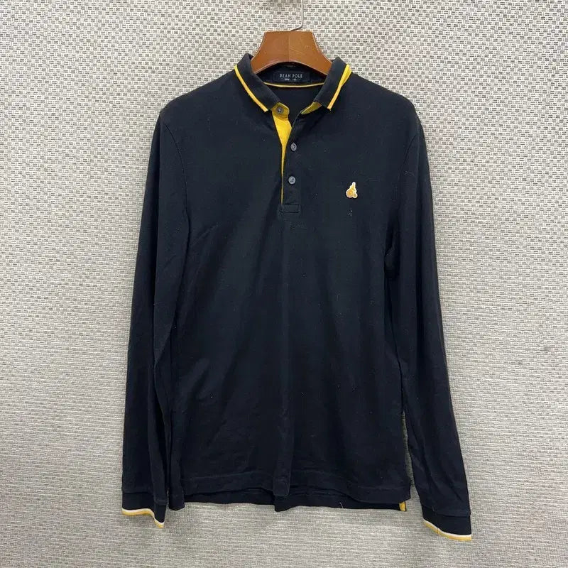[BUNJANG] Beanpole Long Sleeve Collar T-shirt Size 95 / 빈폴 긴팔카라티 95 H00347