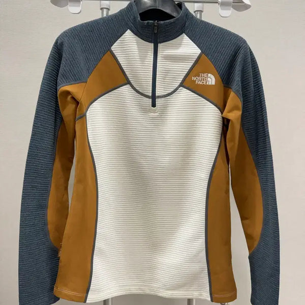 [BUNJANG] The North Face Women's Half-Zip Long Sleeve T-Shirt Size 80 / 노스페이스 여성 반집업 긴팔티셔츠 80사이즈
