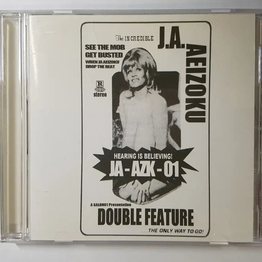 [BUNJANG] Ja & Aeizoku Double Feature CD / 제이에이(Ja) & 에이조쿠(Aeizoku) - Double Feature 씨디