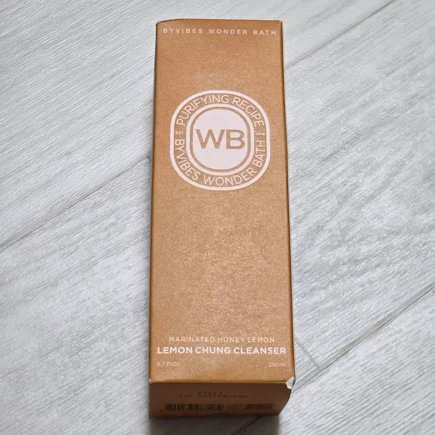 [BUNJANG] Wonderbath Lemon Cheong Pack Cleanser 200ml (Sealed) / (미개봉) 성한빈 PICK 원더바스 레몬청 팩클렌저 200ml