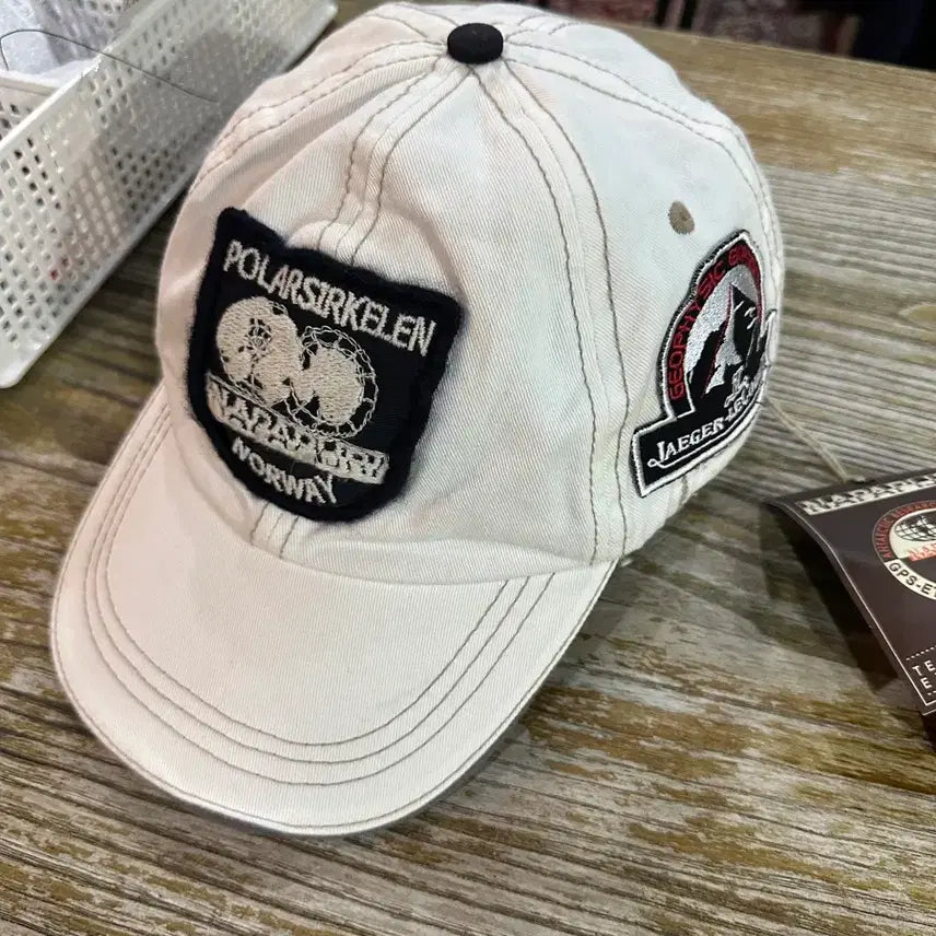 [BUNJANG] Napa Peely Patch Ball Cap / 새제품 나파피리 패치 볼캡