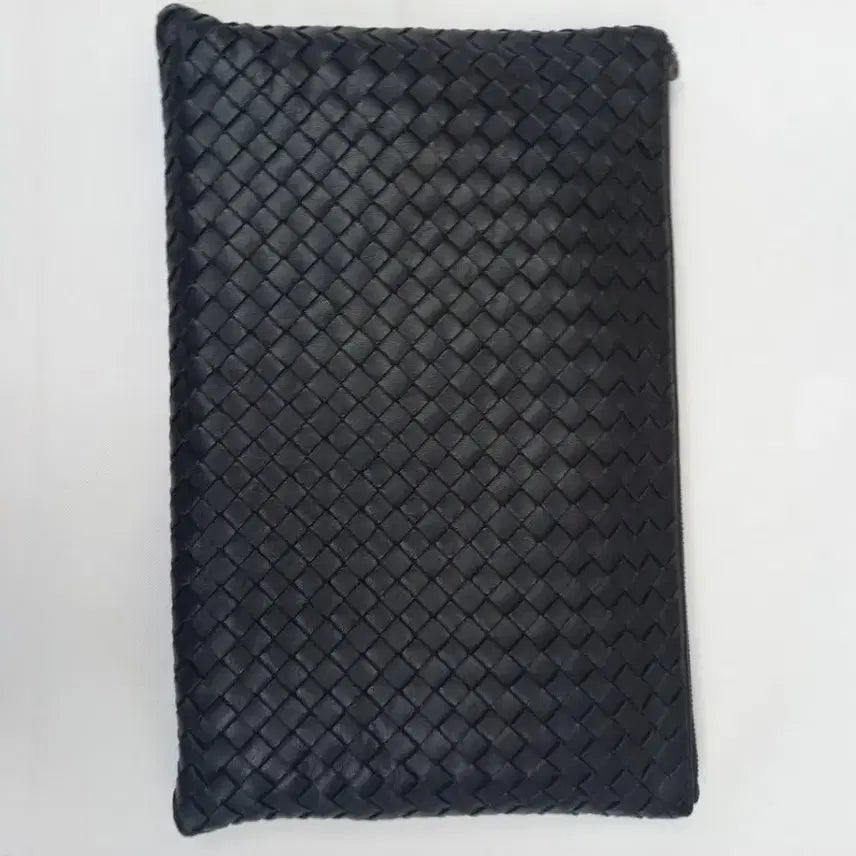 [BUNJANG] Bottega Veneta Intrecciato Clutch Black / 보테가 인트레치아토 클러치 블랙