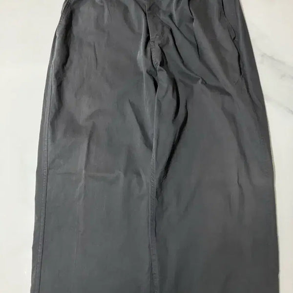 [BUNJANG] Node Archive Wide Tapered Charcoal Size 0 Pants / 노드 아카이브 와이드 테이퍼드 차콜 0사이즈