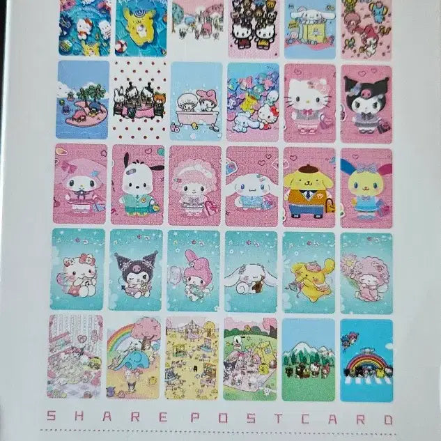 [BUNJANG] Classic Sanrio Postcard Set (30 postcards) / 고전 산리오 포스트카드 엽서 세트(30장)