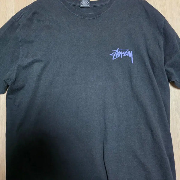 [BUNJANG] Stussy Flower Spring T-Shirt Black XL / [XL] 스투시 플라워 봄 티셔츠 블랙