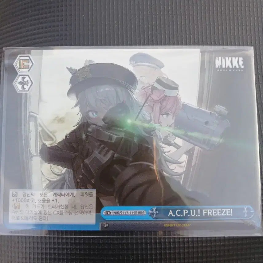 [BUNJANG] Weiss Schwarz NIKKE RRR Graded Card 'A.C.P.U.! FREEZE!' / 바이스 슈발츠 니케 RRR 등급 카드