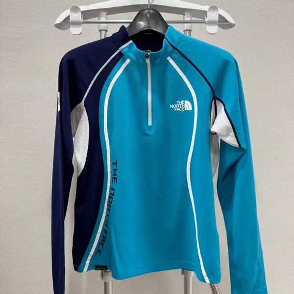 [BUNJANG] The North Face Women's Half-Zip Long Sleeve T-Shirt (Size M) / 노스페이스 여성 반집업 긴팔티셔츠 M사이즈