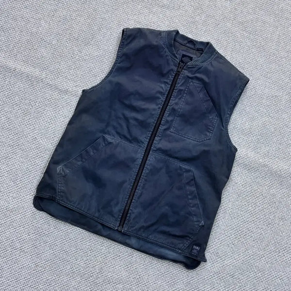[BUNJANG] Harley-Davidson Men's Canvas Zip-Up Vest / 실측확인 할리데이비슨 남성 캔버스 집업 조끼 0727E