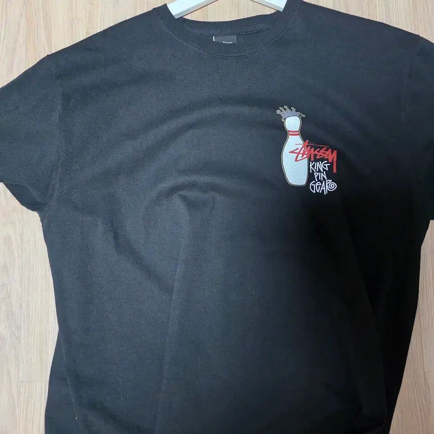 [BUNJANG] Stussy Kingpin T-Shirt Black XL / [XL] 스투시 킹핀 티셔츠 블랙