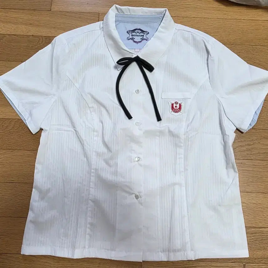 [BUNJANG] Seoul Gwangyeong Girls' High School Summer Uniform Blouse (Size 110) / 예쁜 여자교복 하복교복 빅사이즈 단품(110, 서울광영여고)