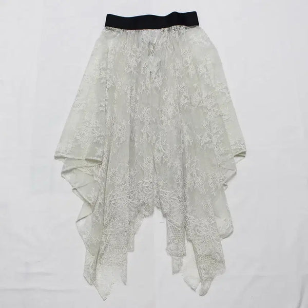 [BUNJANG] Maje Sheer Mesh Wrap Skirt Size 1 / 미사용 마쥬 1사이즈 망사 시스루 랩 스커트/F02
