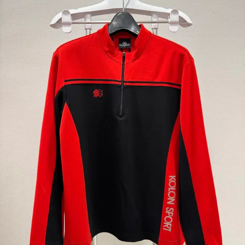 [BUNJANG] KOLON SPORT Women's Half-Zip Long-Sleeve T-Shirt Size 95 / 코오롱스포츠 여성 반집업 긴팔티셔츠 95사이즈