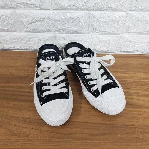 [BUNJANG] Lacoste Mule Sneakers (235mm) / 라코스테 뮬 스니커즈 235(미착용) 운동화