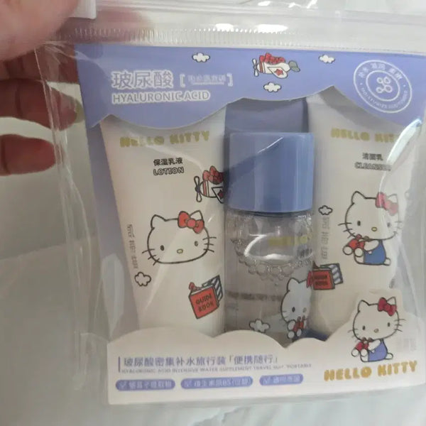 [BUNJANG] Hello Kitty Travel Cosmetic Set / 키티 여행용 화장품셋트