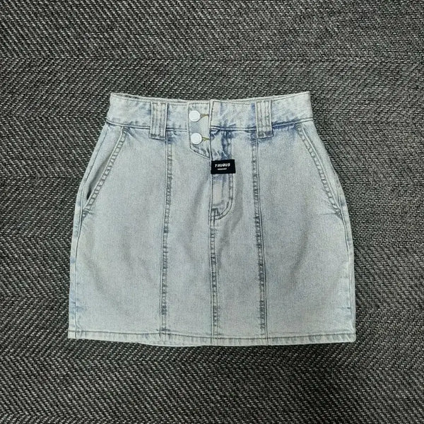 [BUNJANG] Egoist Denim Skirt / 에고이스트 데님스커트 청치마