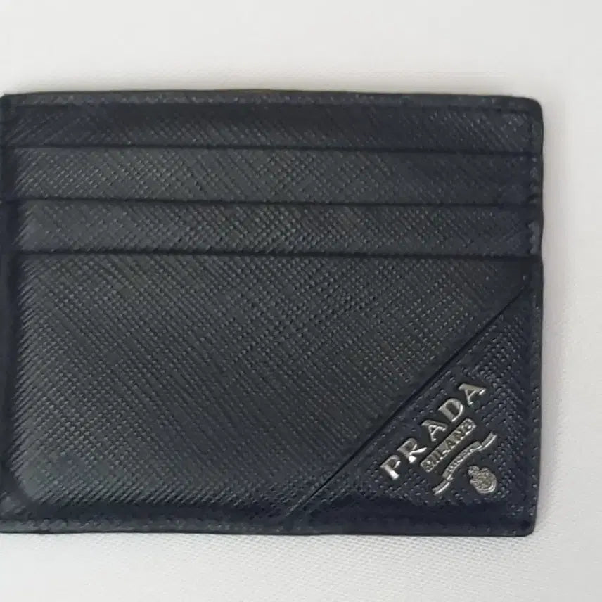 [BUNJANG] Prada Saffiano Leather Card Holder Black / 프라다 카드지갑