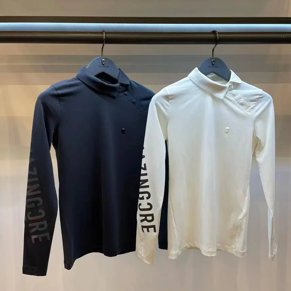 [BUNJANG] Amazingcre Women's Long-Sleeve Polo Shirt / #어메이징크리 #AMAZINGCRE#여성골프웨어