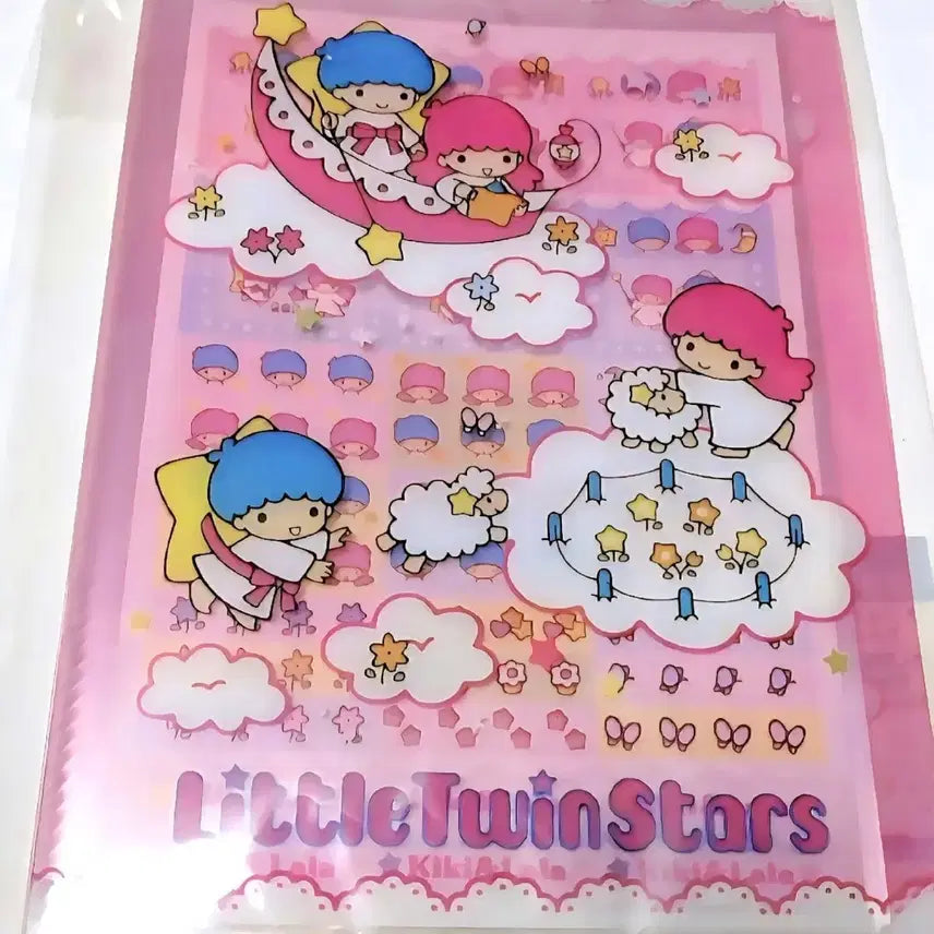 [BUNJANG] Little Twin Stars Kiki Lala File Folder / 리틀트윈스타 다이어리,키키라라 화일, 리틀트윈스타 화일