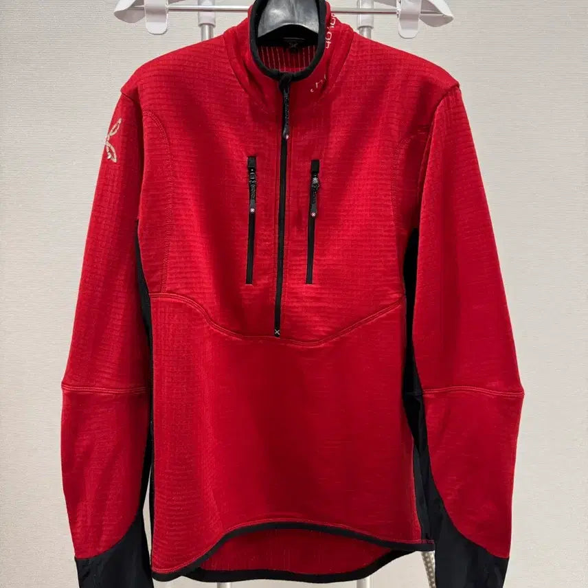 [BUNJANG] Montura Half-Zip Long-Sleeve T-Shirt Size M / 몬츄라 반집업 긴팔티셔츠 M사이즈
